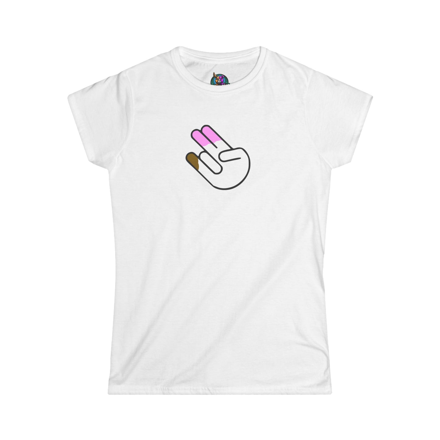 Two in the Pink, One in the Stink" T-Shirt – A Classic Hand Gesture with a Bold Message